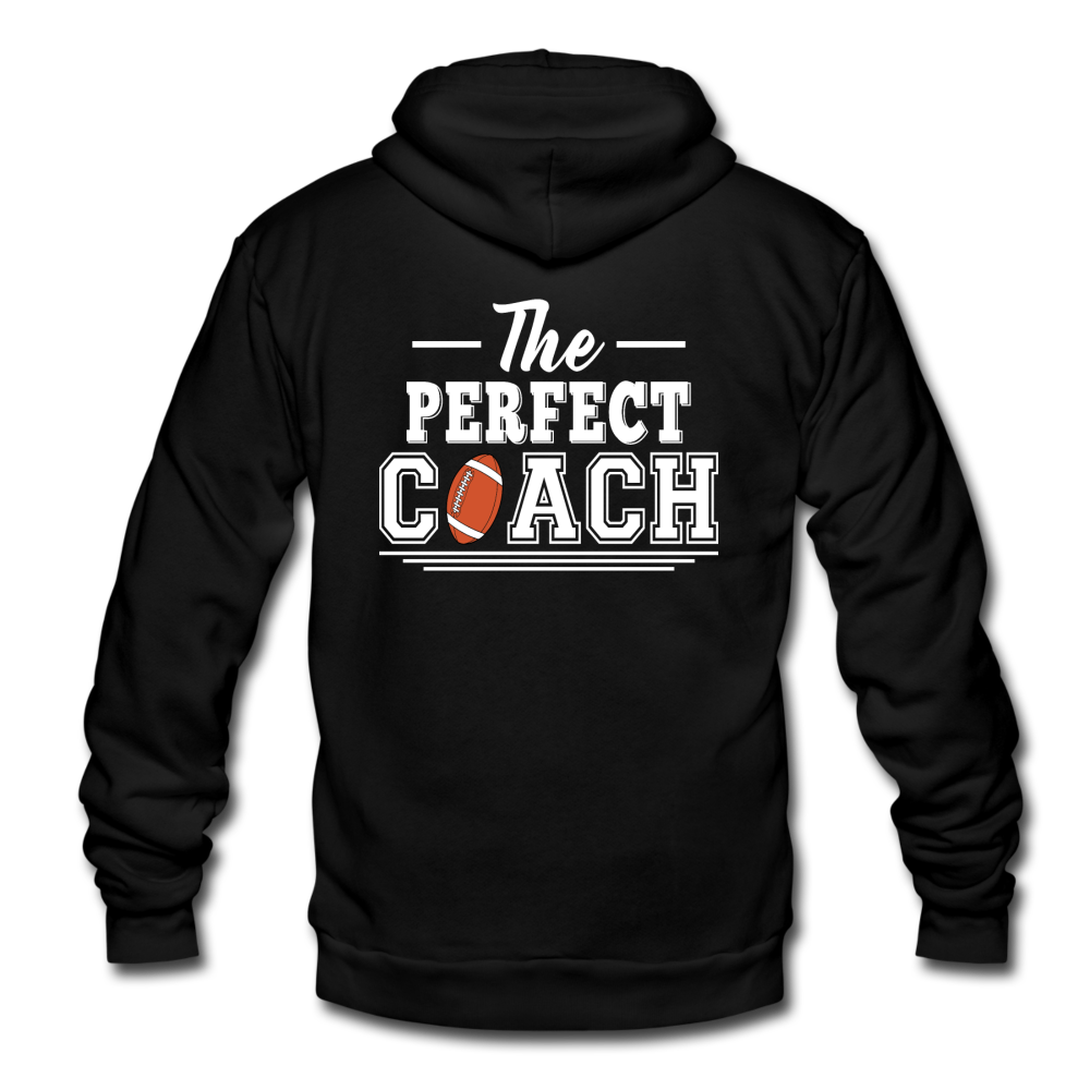 The Perfect Coach Fleece Zip Hoodie - black