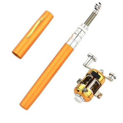 20cm Portable Pocket Telescopic Mini Fishing Pole