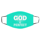 God is Perfect Med/Lg Face Mask