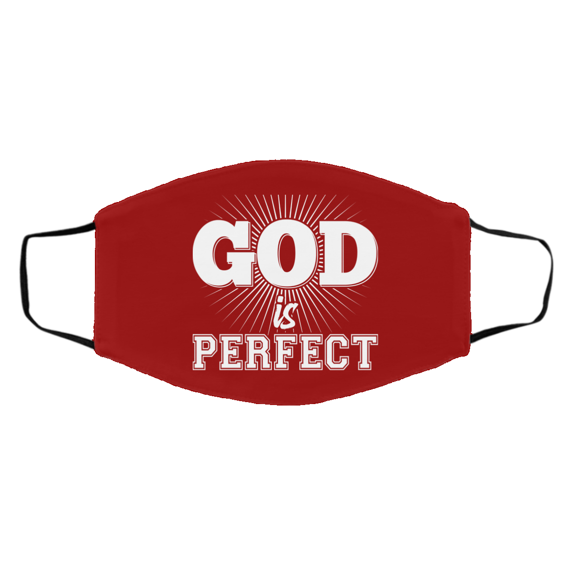 God is Perfect Med/Lg Face Mask