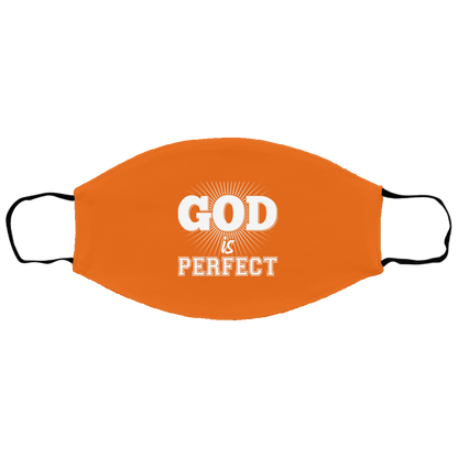 God is Perfect Sm/Med Face Mask