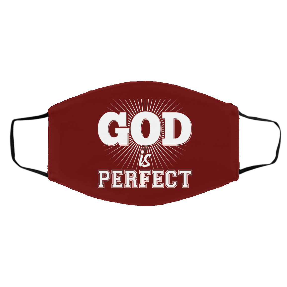 God is Perfect Med/Lg Face Mask