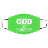 God is Perfect Med/Lg Face Mask