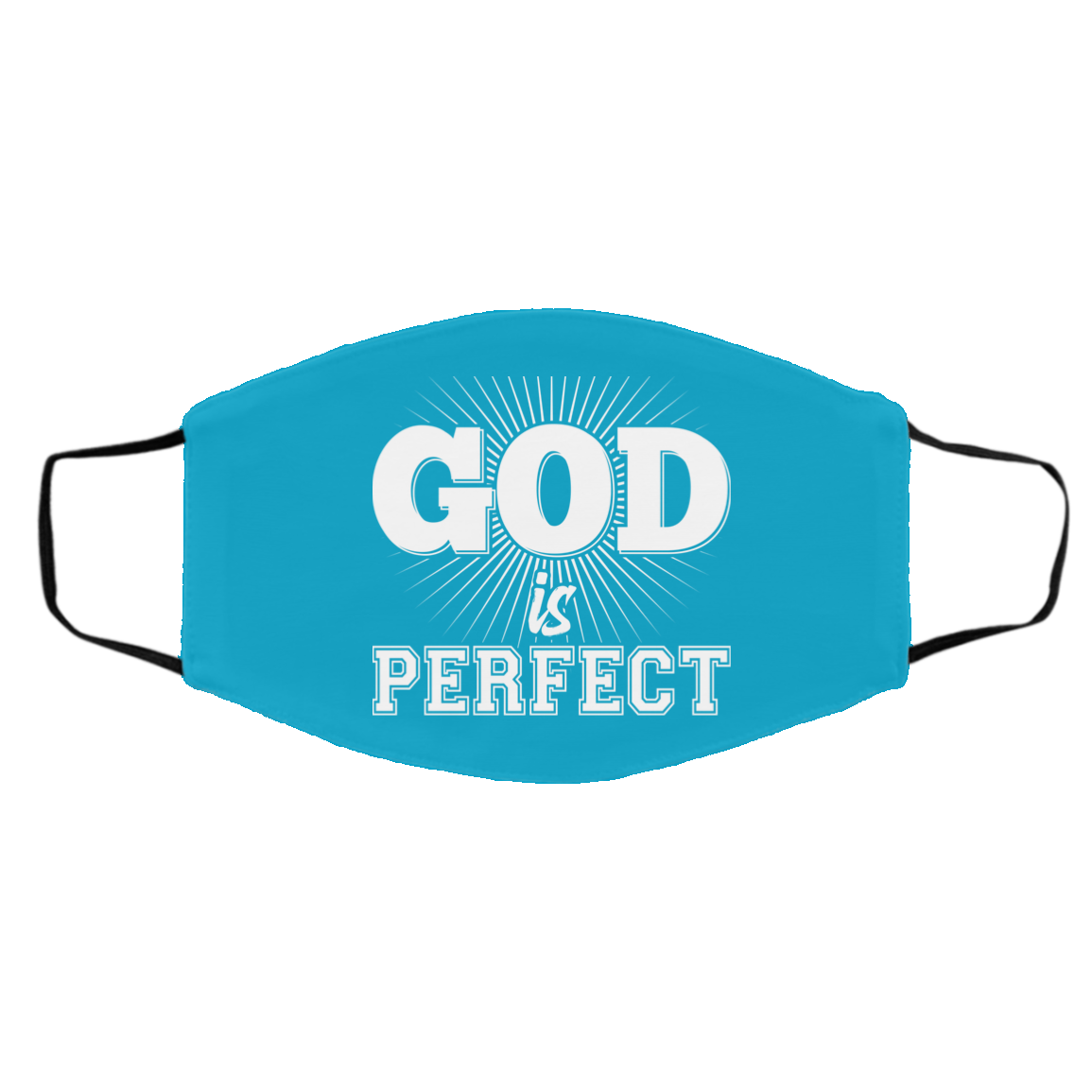 God is Perfect Med/Lg Face Mask