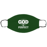 God is Perfect Sm/Med Face Mask
