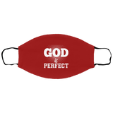 God is Perfect Sm/Med Face Mask