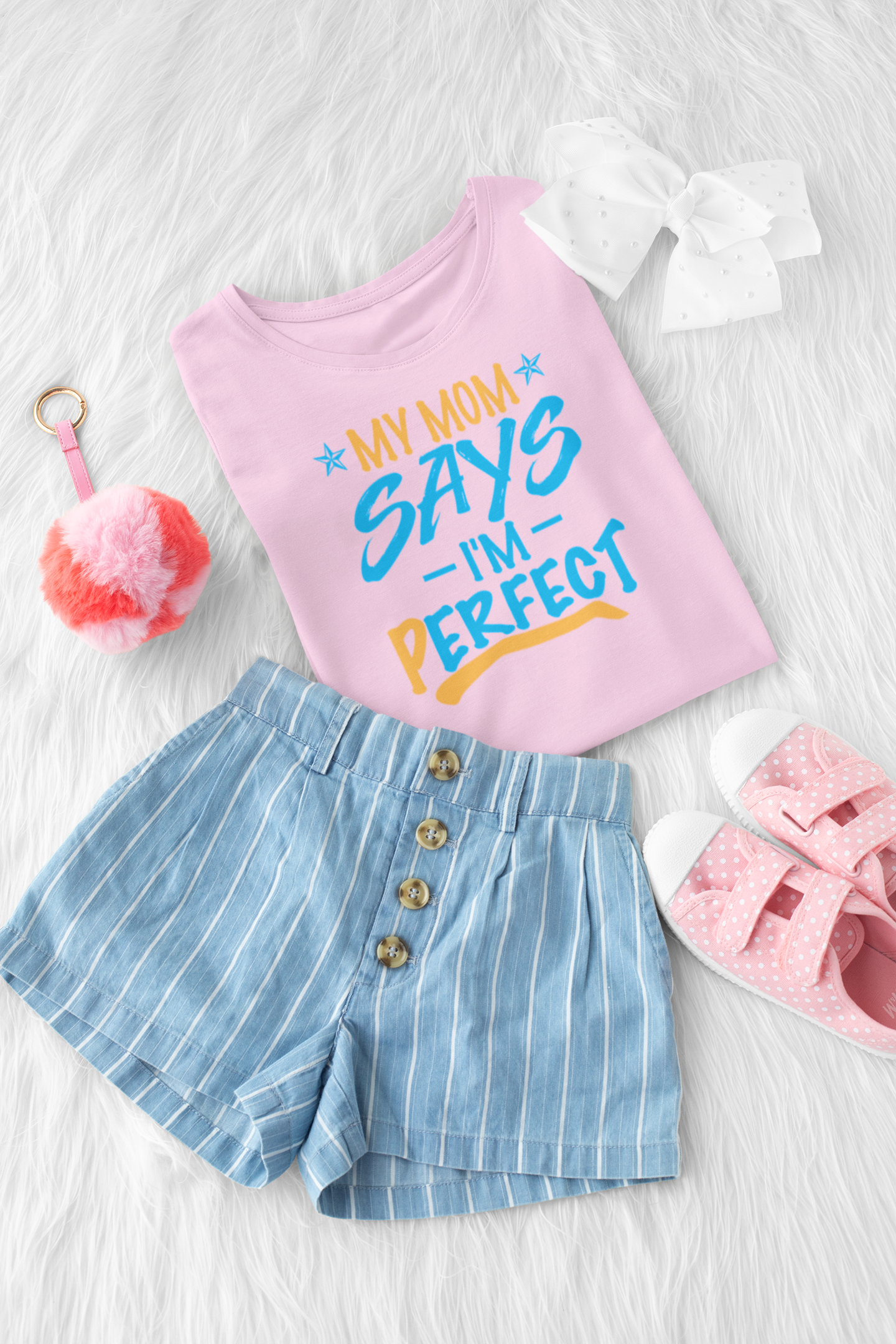 My Mom Says I'm Perfect Toddler Tee