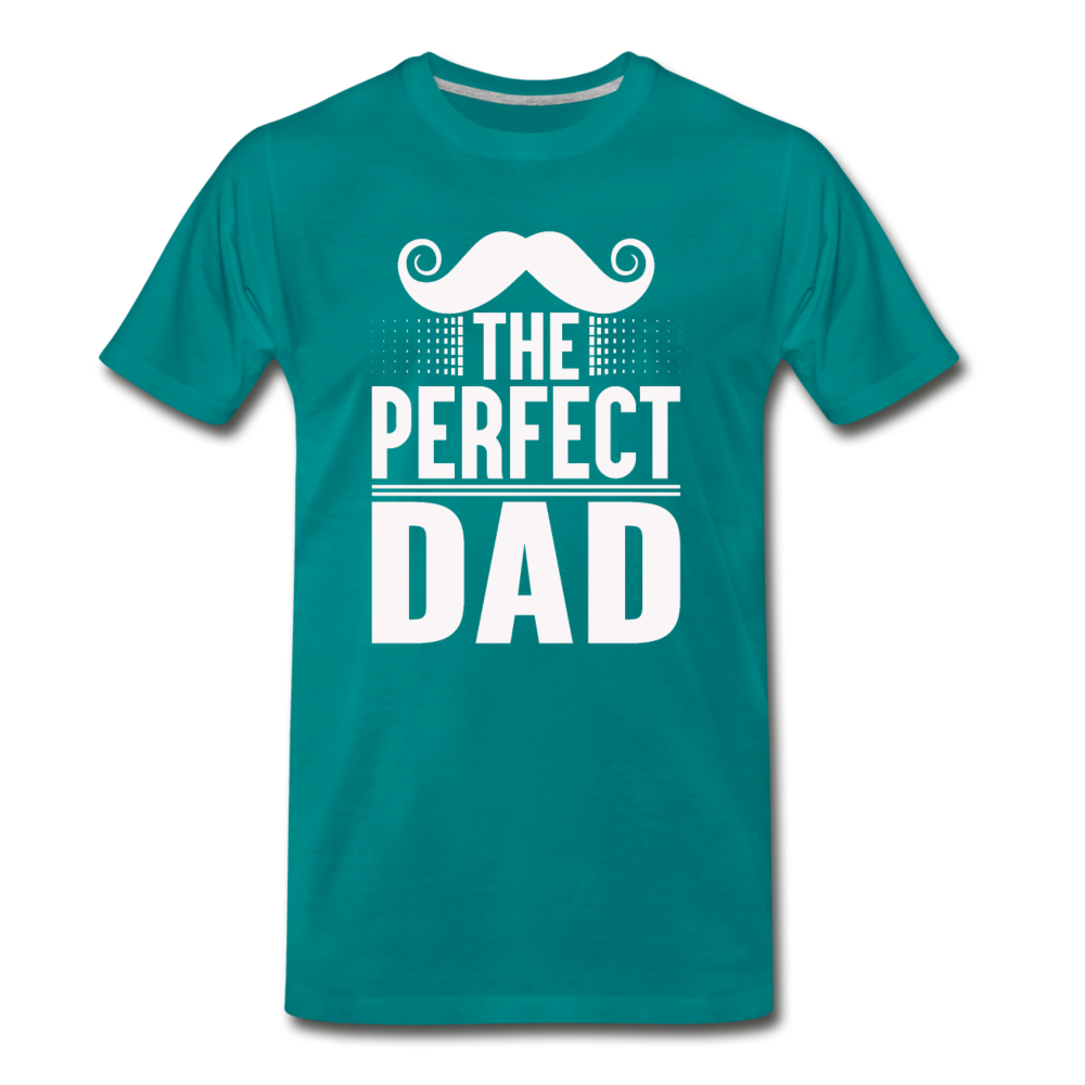 The Perfect Dad Men's Premium T-Shirt - teal