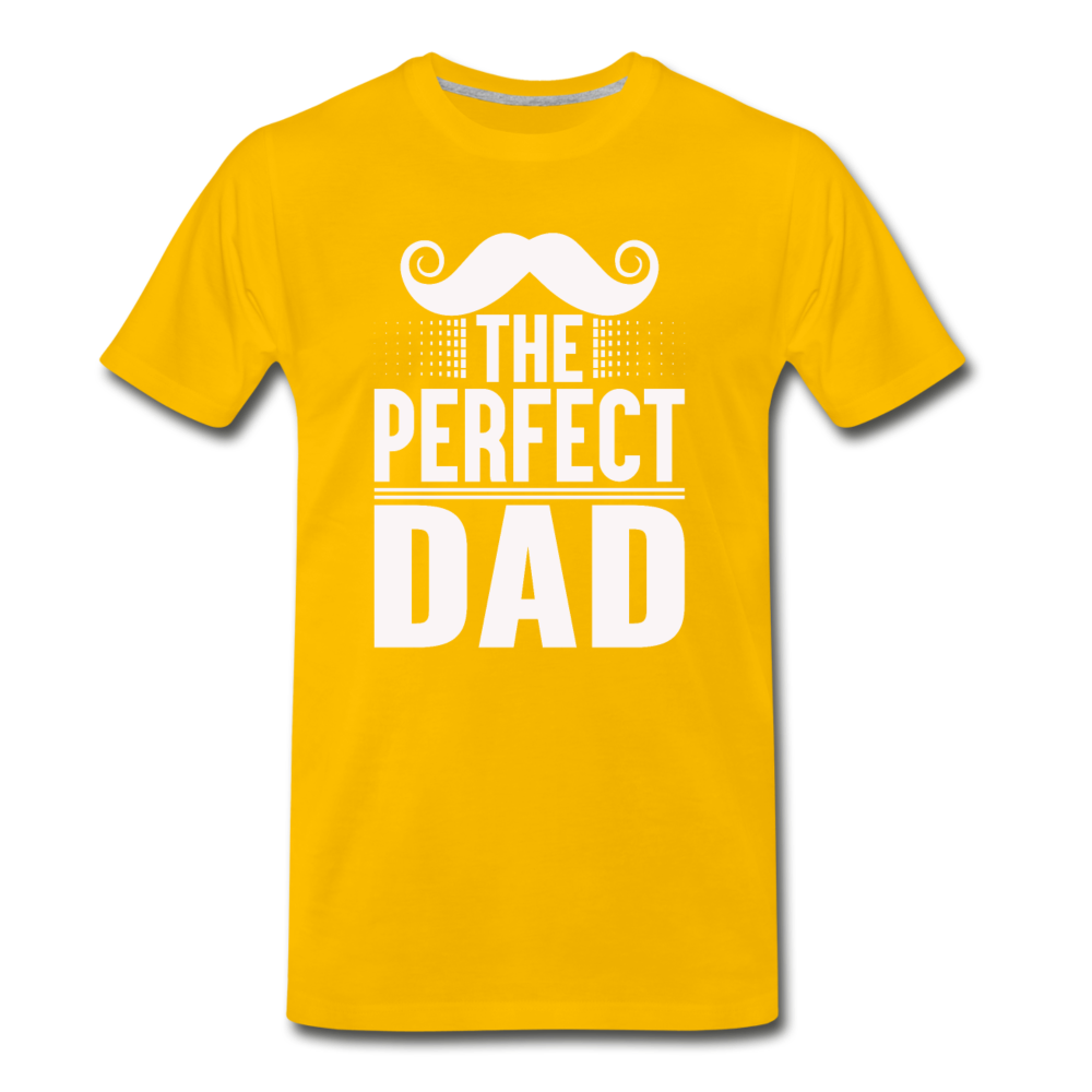 The Perfect Dad Men's Premium T-Shirt - sun yellow