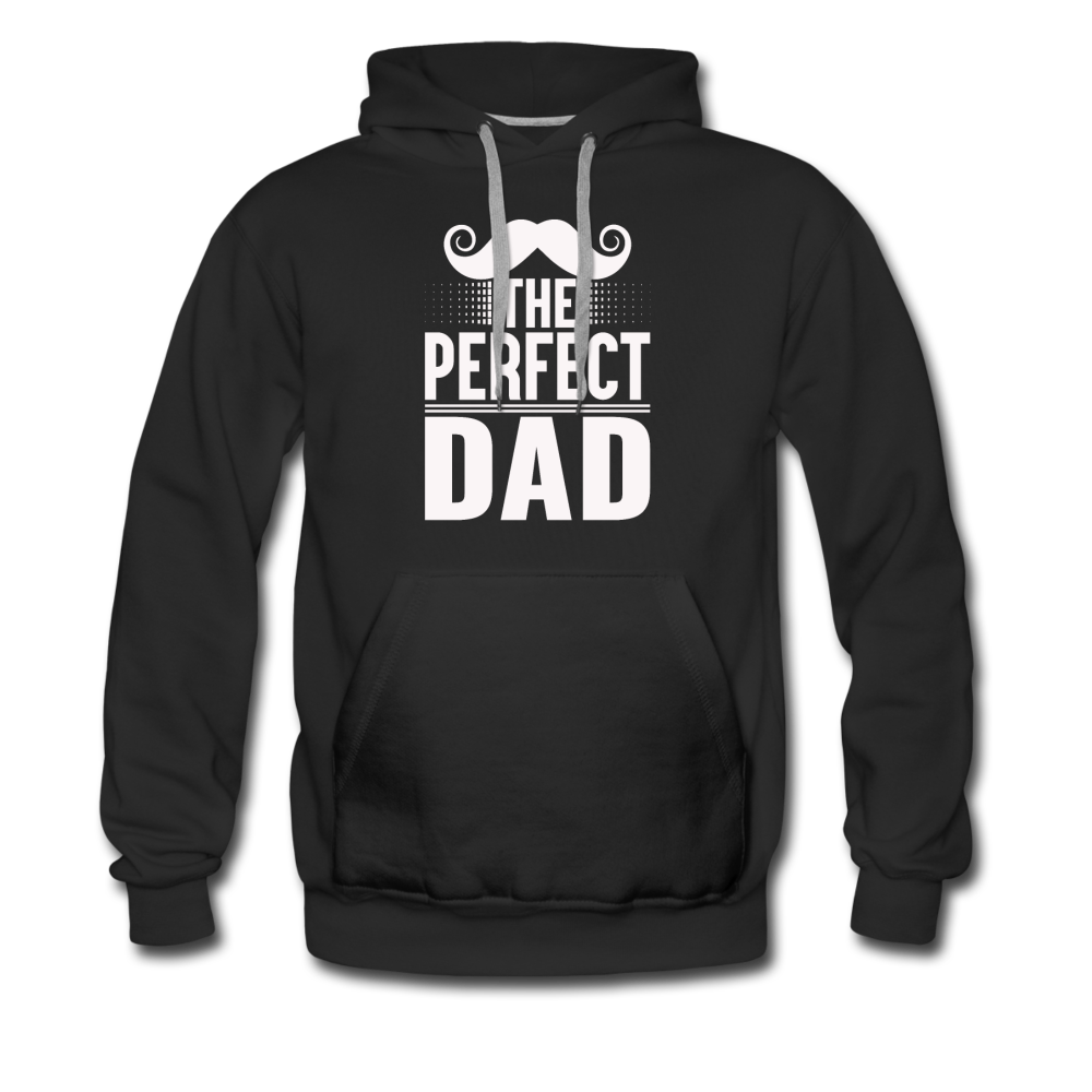 The Perfect Dad Men’s Premium Hoodie - black