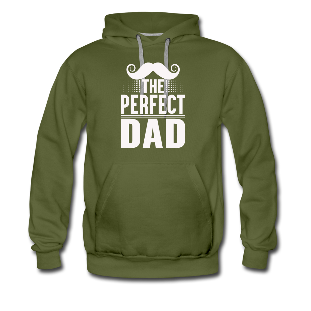 The Perfect Dad Men’s Premium Hoodie - olive green