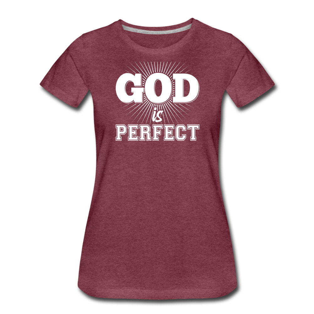 Women’s Premium T-Shirt - heather burgundy